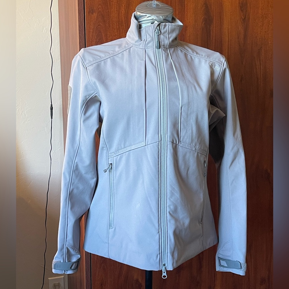 5.11 Tactical Gray Sierra Soft Jacket with Weather Protection
